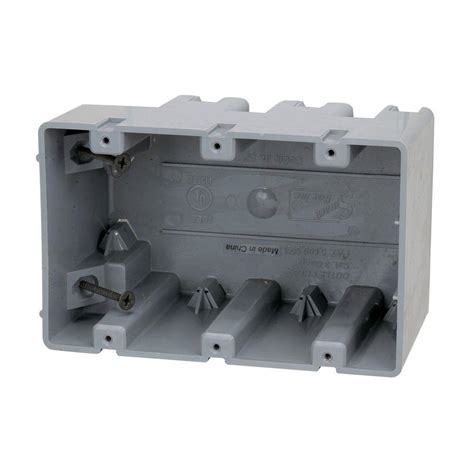 3 gang steel deep box|single gang adjustable electrical box.